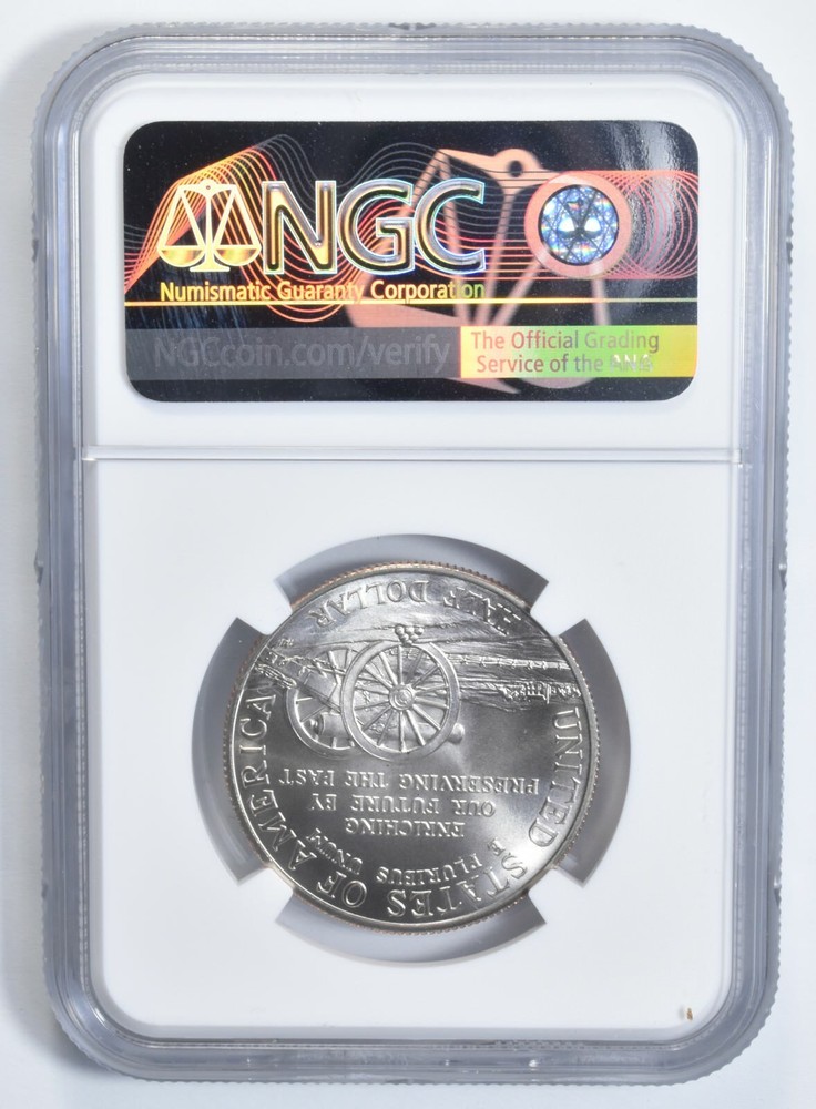 1995-S MS70 Civil War Battlefields Commemorative Half Dollar NGC