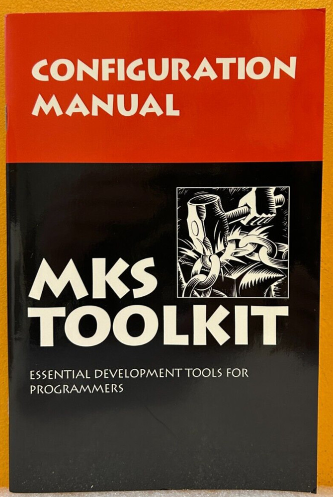 MKS Toolkit 1993 Configuration Manual.