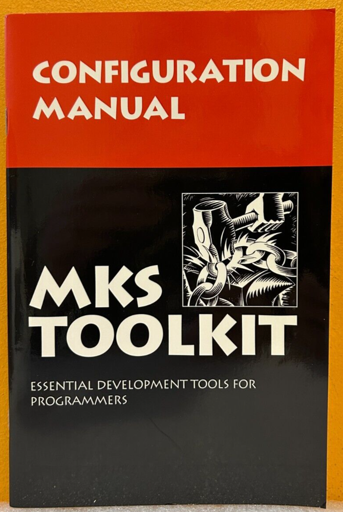 MKS Toolkit 1993 Configuration Manual.