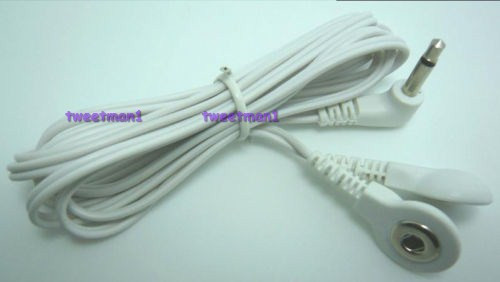 Electrode Wire Physiotherapy Device, 3.5mm Diameter, Plug Massager Accessory