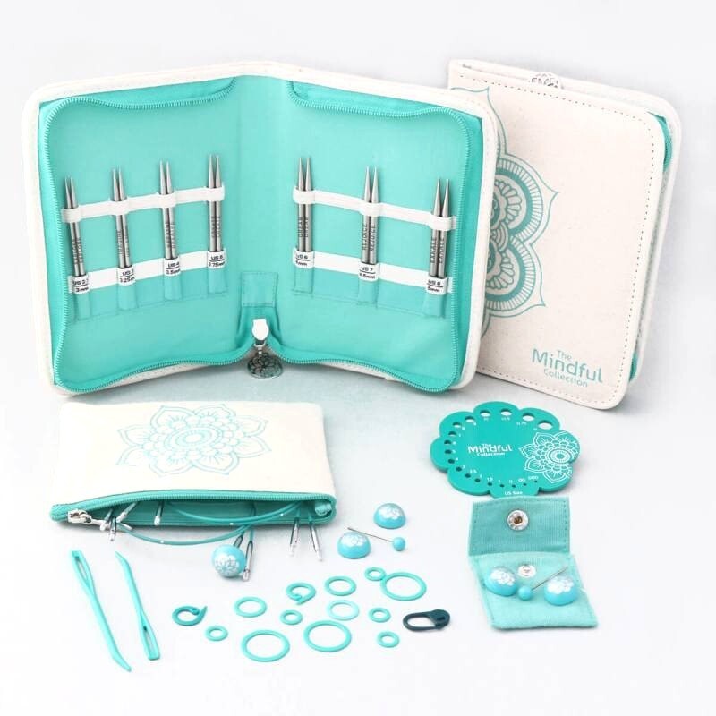 Knitter's Pride ::Mindful Interchangeable Kindness Set 4"":: Sizes 2.5-8 US