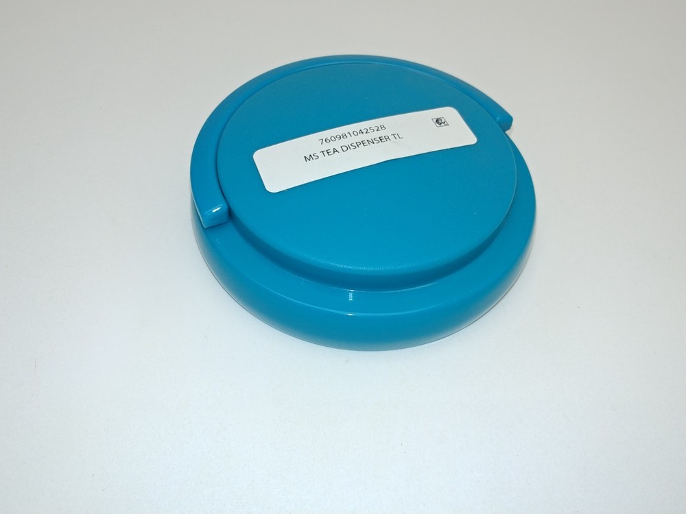 Plastic 1 Gallon Tea Jug Dispensor Lid Top Handle Teal Replacement