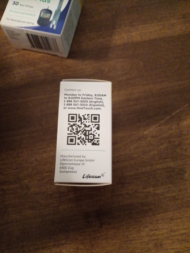2 Boxes 30 Count One Touch Ultra Plus Test Strips EXP 08/2026+