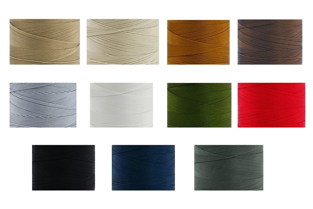 High Strength Polyester Upholstery Thread 730 Yards UV Resistant Black