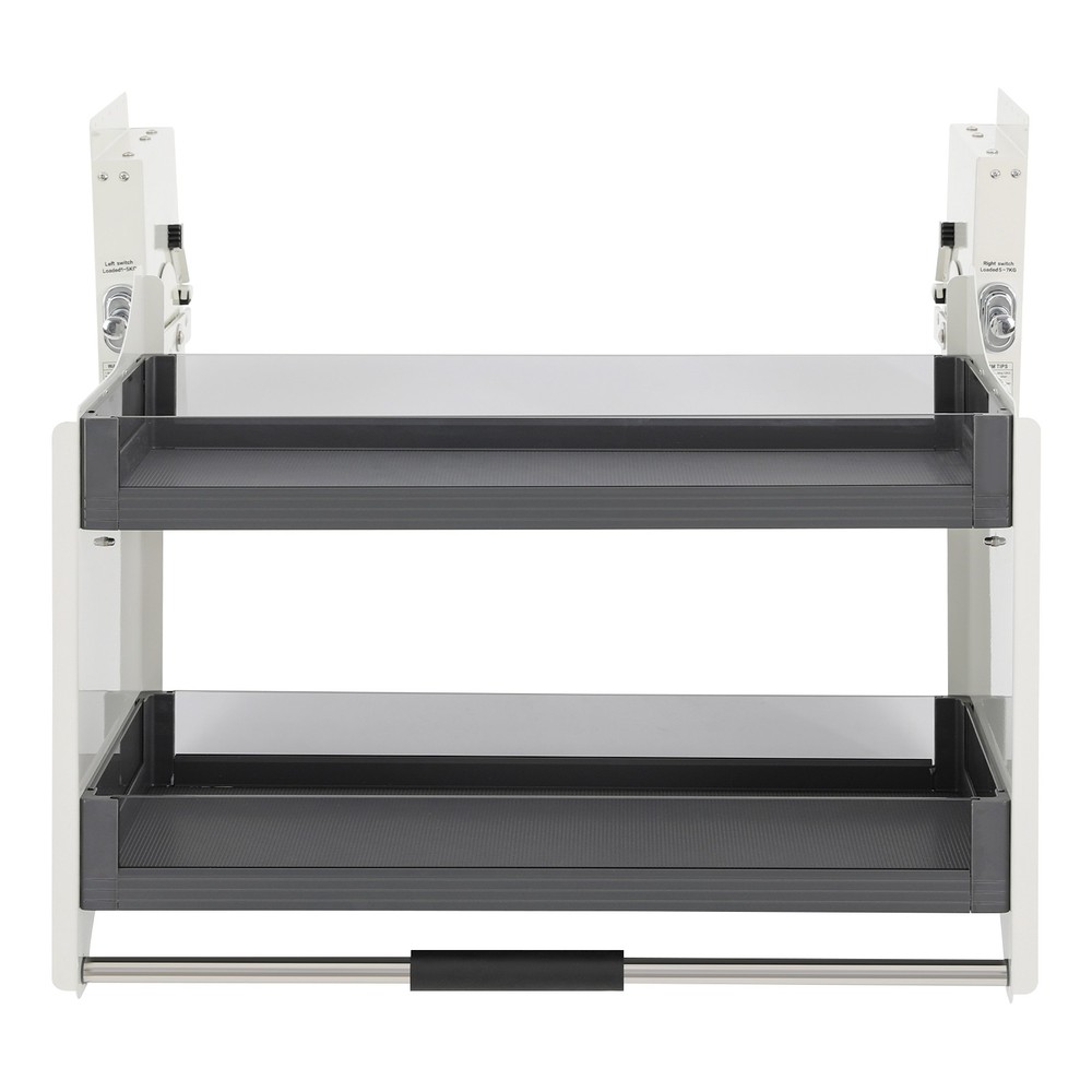 Pull-down Shelf Pull-down Shelf for Kitchen Upper Cabinets Kitchen Storage Rack