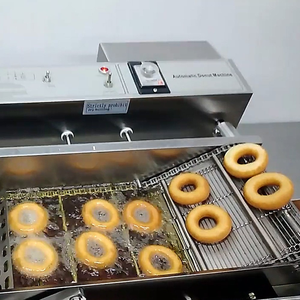 Kolice Commercial Automatic Double Rows Doughnut Maker, Donut Machine
