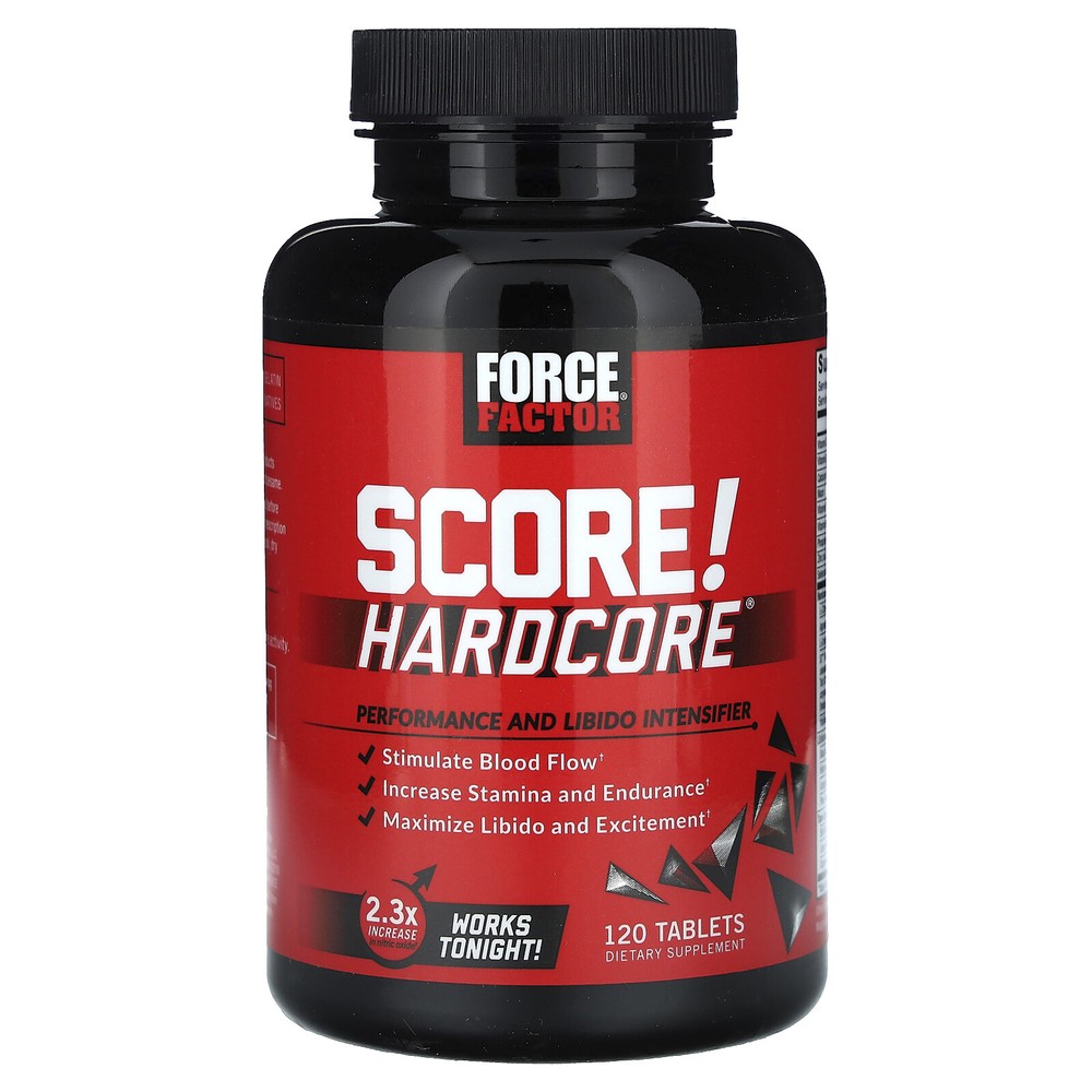 SCORE! Hardcore, Performance and Libido Intensifier, 120 Tablets