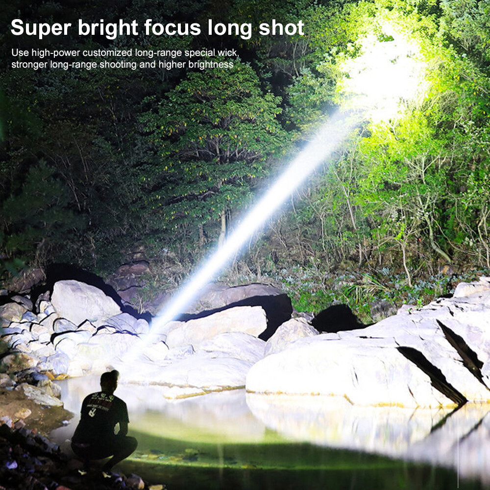 Led Headlamp Flashlight Rechargeable Headlamp Headlight For Running Camping