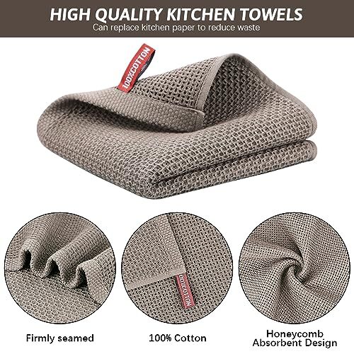 6 Pack Kitchen 13 x 28 - 6 Pack Multi Color(beige+navy Blue+brown)