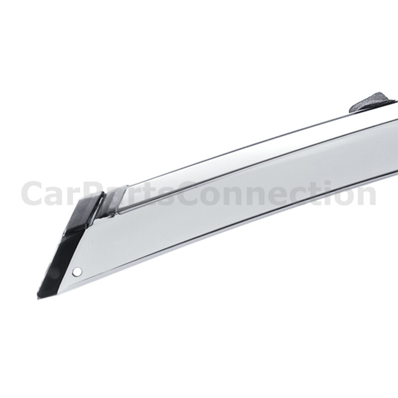 Wellvisors For Mitsubishi Eclipse Cross 18-23 Window Visor Deflector Chrome Trim