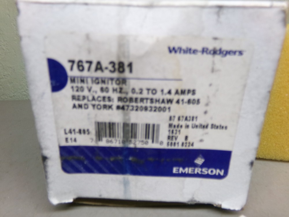 WHITE-RODGERS 767A-381 MINI IGNITOR