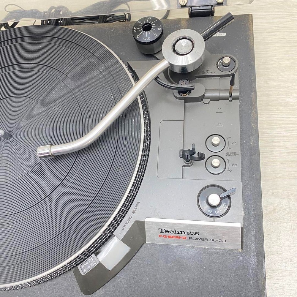 Technics by Panasonic SL-23 Frequency Generator Servo Turntable Good
