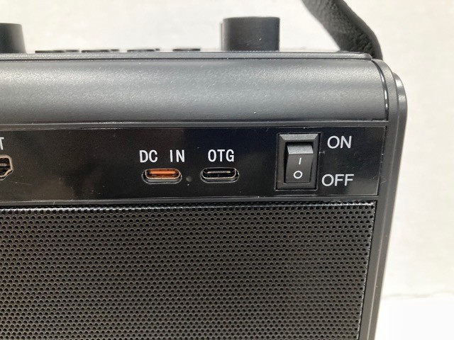 Portable Karaoke Machine V-08 Bluetooth Speaker with Wireless Microphones