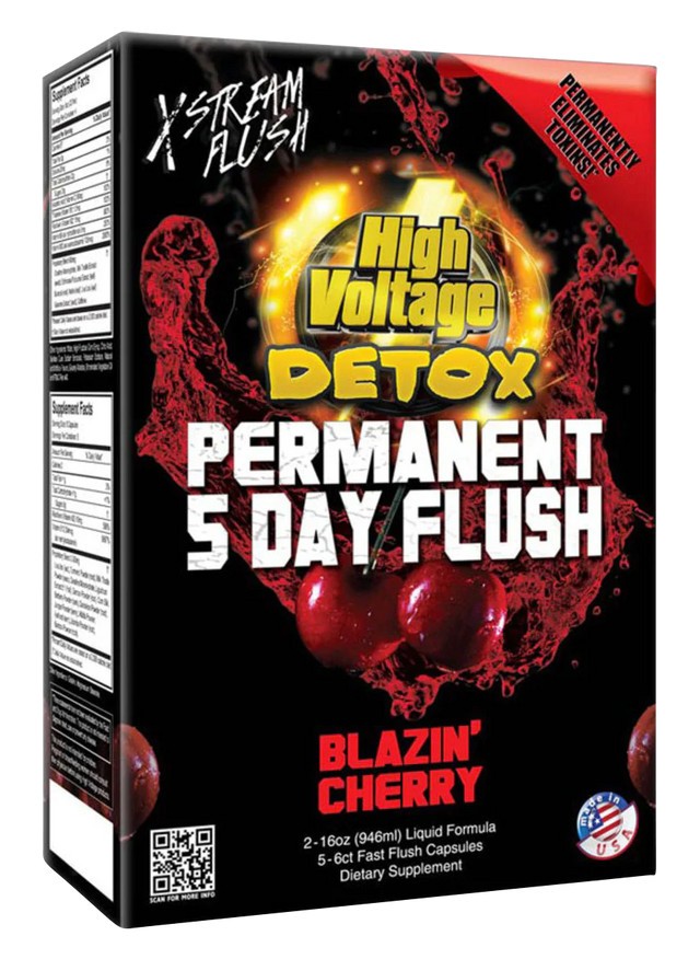 High Voltage Permanent 5 Day Double Flush - Blazin Cherry