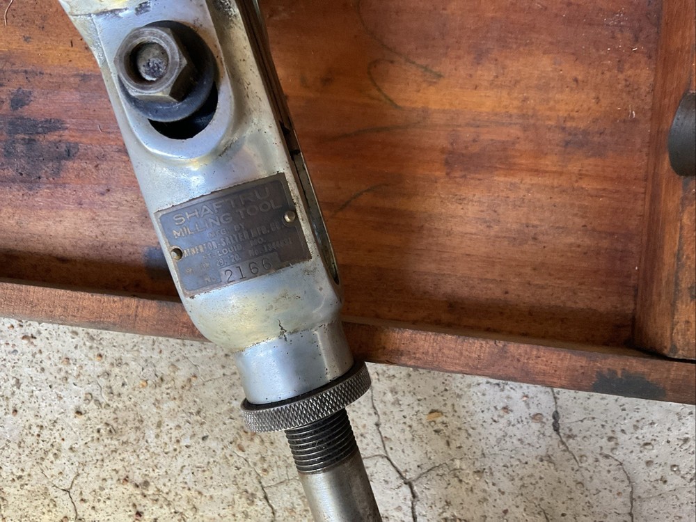 Vintage Shaftru Milling Tool Threading Tool
