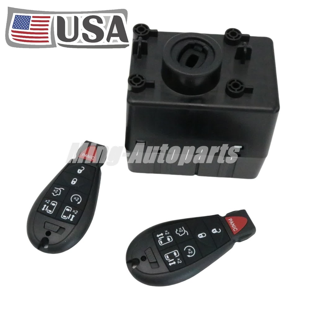 For 09-12 Dodge Ram 1500 Wireless Ignition WIN Module Node -Programmed w/Keys US