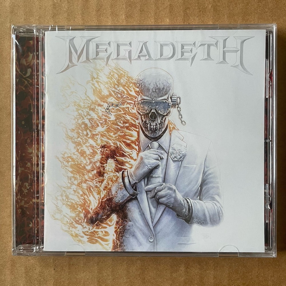 Megadeth Self Titled SIGNED CD 2026 AUTOGRAPHED Photo Insert