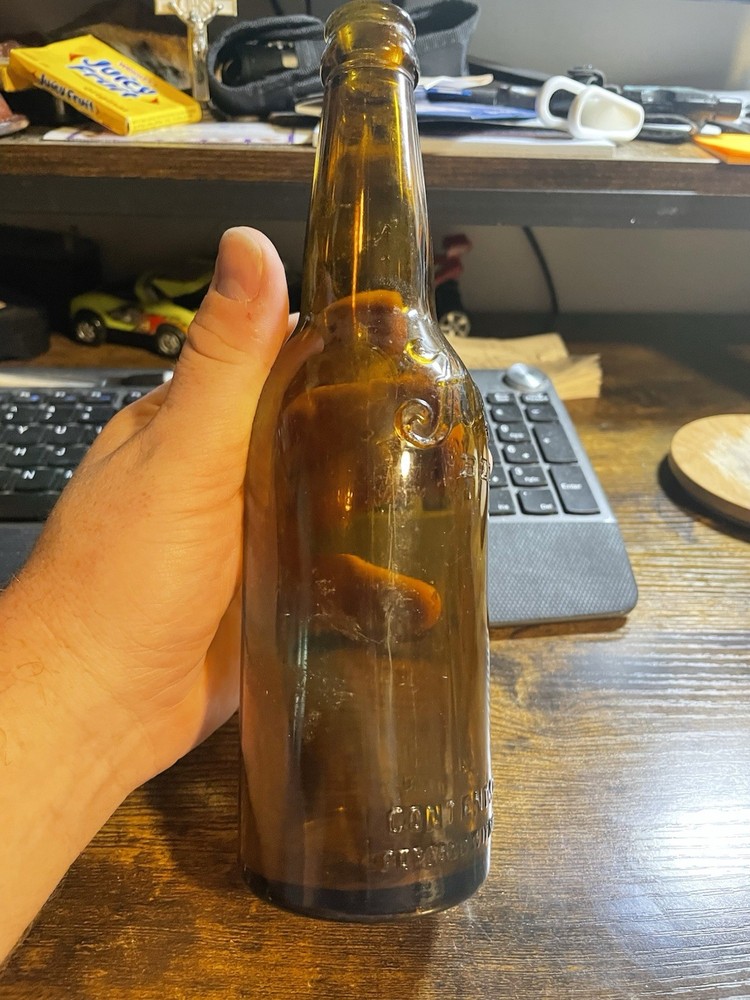 Vintage Huelner Todelo Beer Bottle