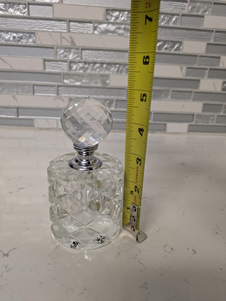 Crystal Perfume Bottle With Dauber