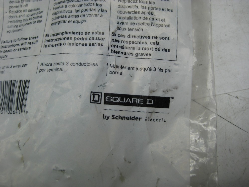 SQUARE D PKGTALP1 GROUNDING KIT NSMP