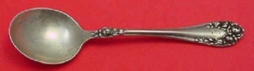 Rose By Wallace Sterling Silver Chocolate Spoon 4"