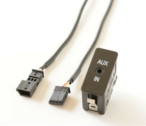 Retrofit Aux in adaptor socket cable for BMW E46 E39 E53 Navigation big screen