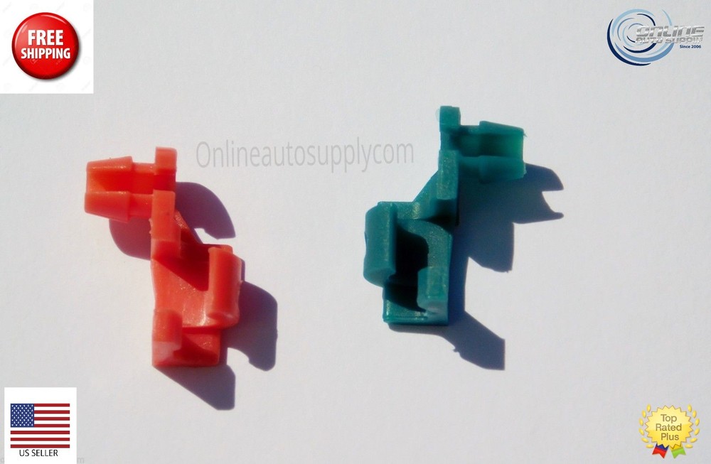 GMC & CHEVY TAILGATE LATCH HANDLE ROD RETAINER CLIPS 1999-2009