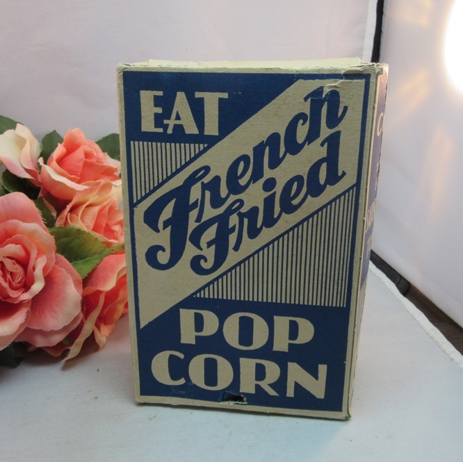 1937 French Fried Pop Corn box