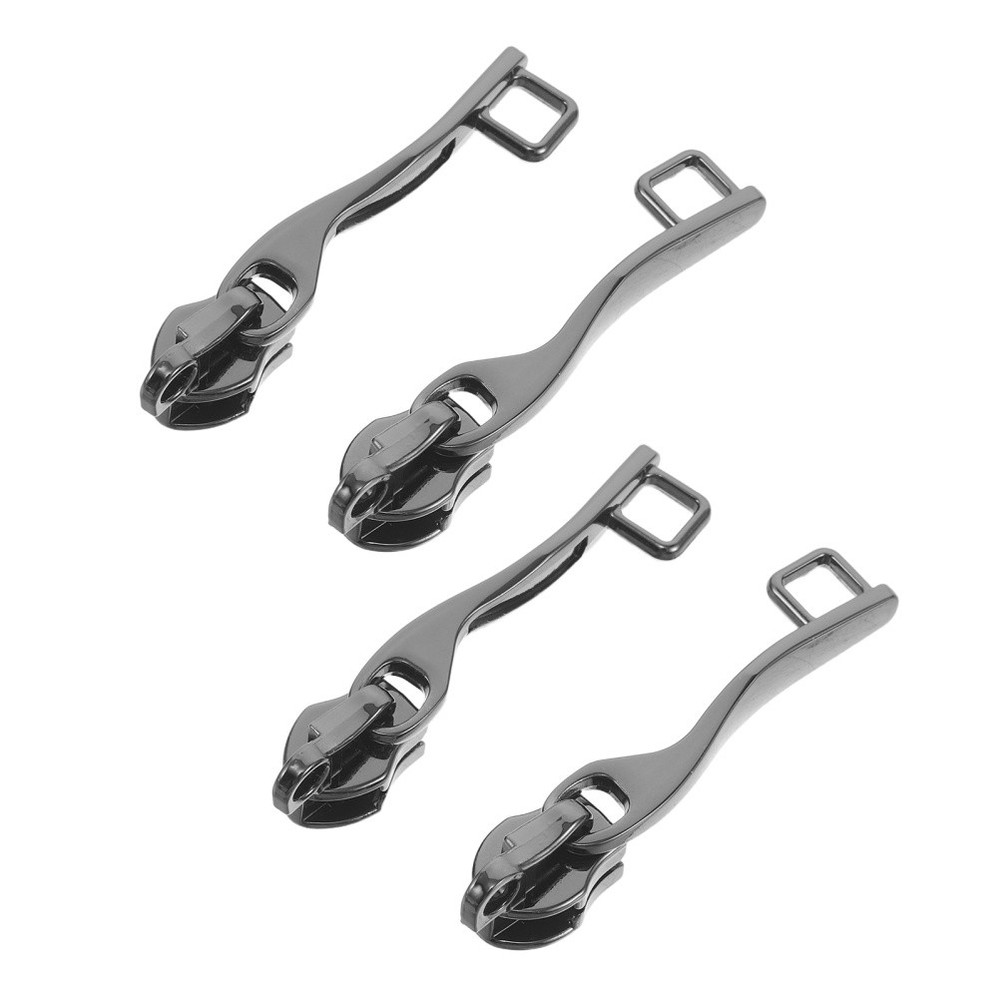 4 PCS Explosion-proof Combination Lock Hole Replacement Slider Coat Zipper Pull