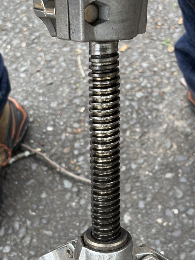 Pearl Spinner Spiral drum throne !