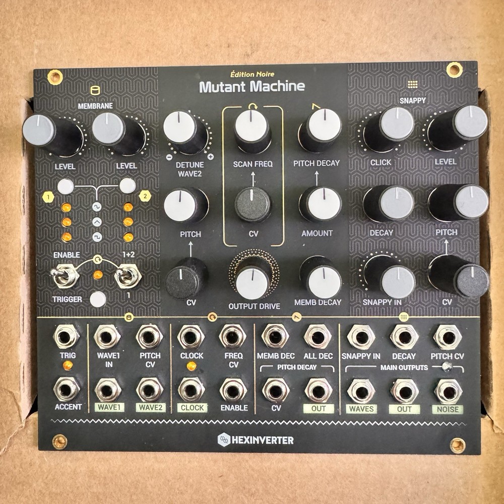 Erica Synths Hexinverter Mutant Machine Analog Drum Percussion (USED)