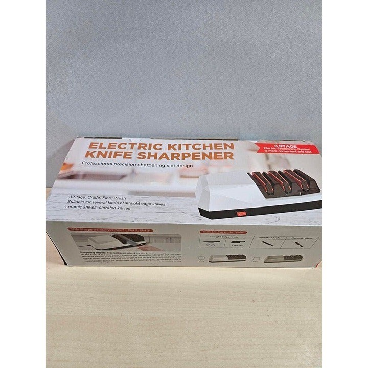 Electric Knife Sharpener- 3-Stage