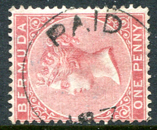 BERMUDA: (16328) PAID 187 postmark/cancel