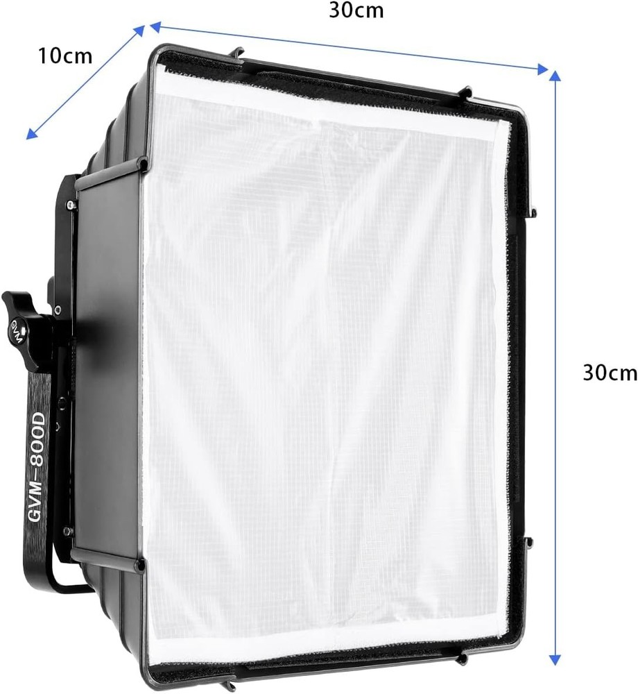 GVM LED Light Softbox Grid Beehive Light Diffuser for with 800D 560AS 480LS