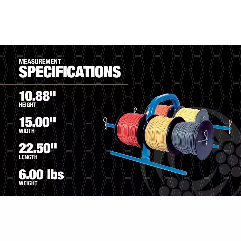 Wire Smart Hand Caddy for Spooled Wire