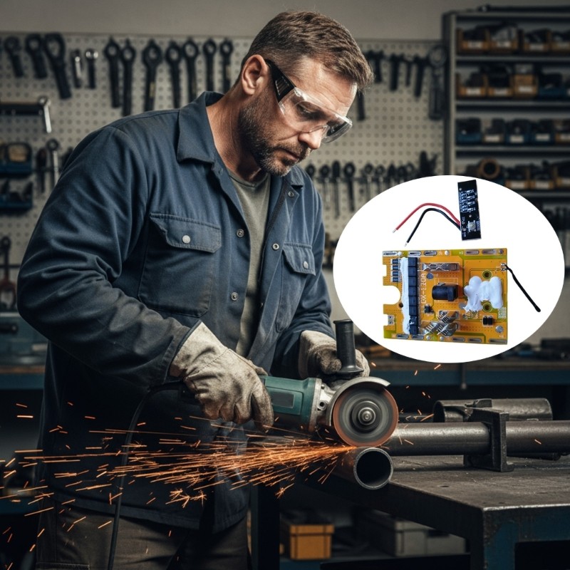 21V Heavy Duty Tool Accessory Protective Panel 8MOS LED Side Illumination