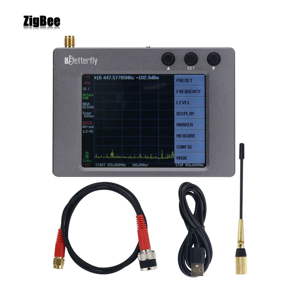 KN800 Plus Wireless Microphone Interference Signal Analyzer Frequency Meter