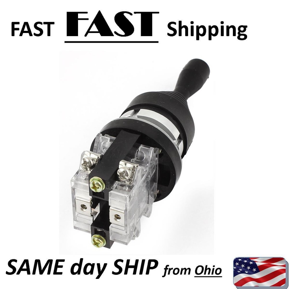 2NO Momentary 30mm Fixing Hole Double-way Joystick Switch