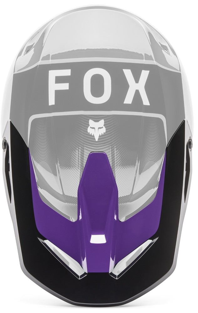 Fox Racing V1 Collect Helmet Visor/Peak Grape