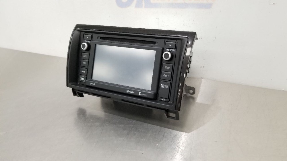 17 TOYOTA SEQUOIA RADIO AUDIO DISPLAY RECEIVER CONTROL PANEL HEAD UNIT
