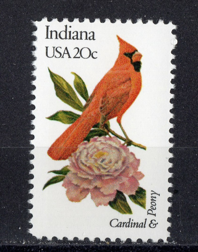 1966 * INDIANA * U.S. Postage Stamp MNH