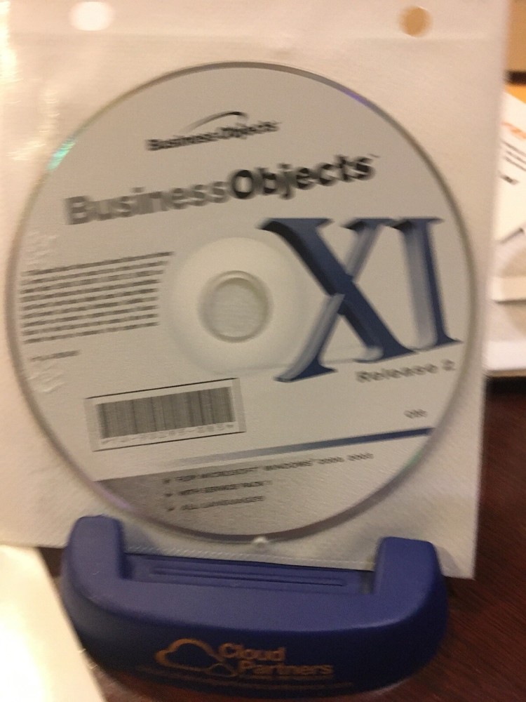Business Objects XI Release2 With Service Pack 1. Never Used. CD1,CD2,CD3,Rsr CD