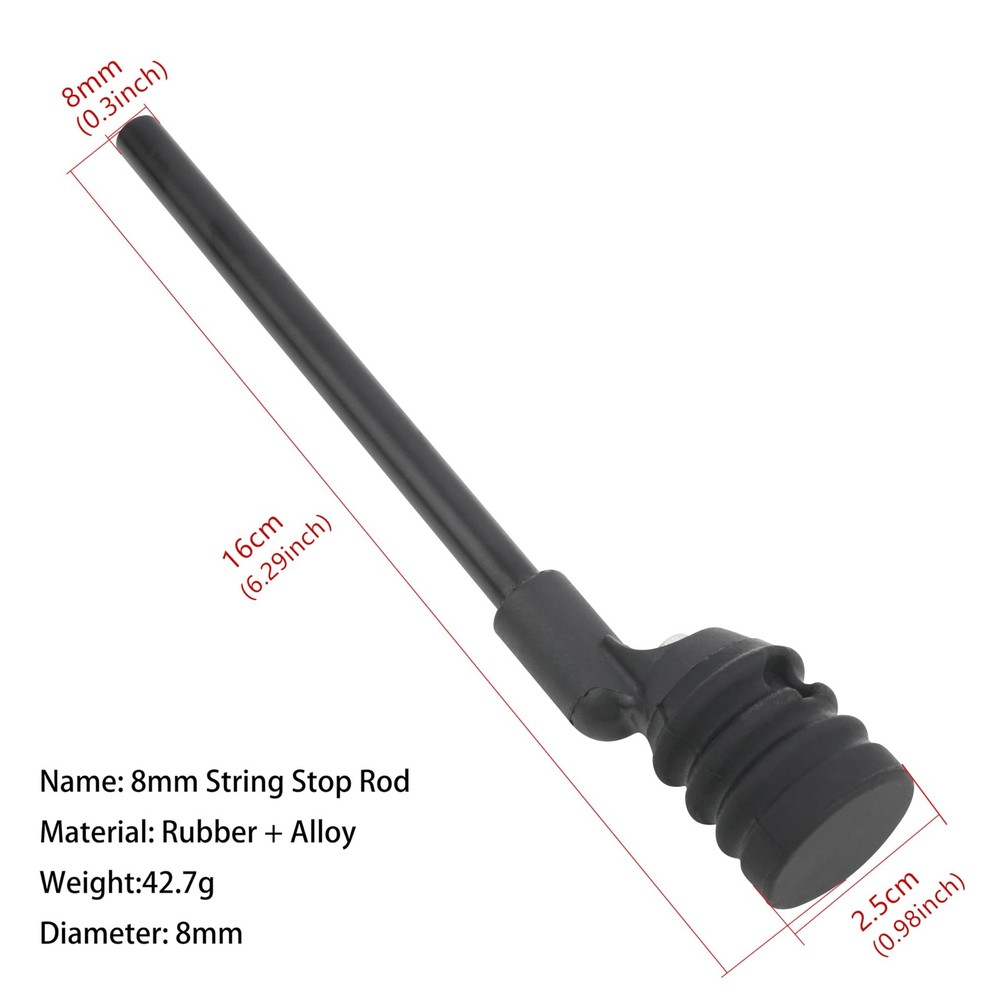 AMEYXGS 1 Piece Archery Compound Bow String Suppressor Rod String Separator T...