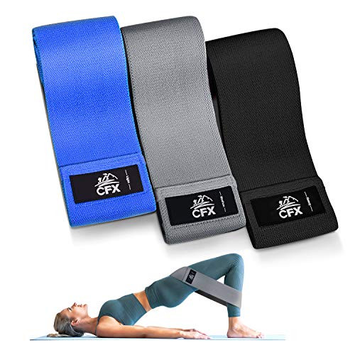 Resistance Bands Set, Exercise Bands with Non-Slip Design for HIPS & Glutes,