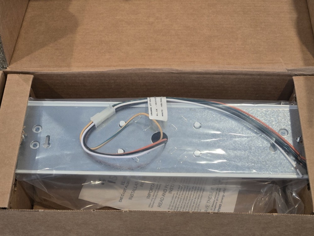 Isolite AX1-RW LED Exit Sign - Red Letters/White Housing Ceiling Surface Mount