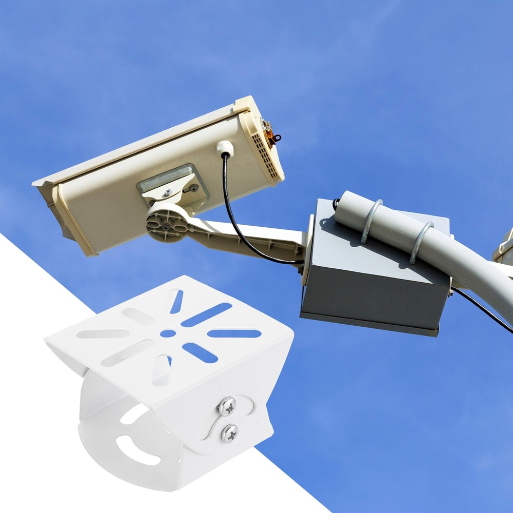 2" Security Camera Joint Mounting White for Safety CCTV IP Installation