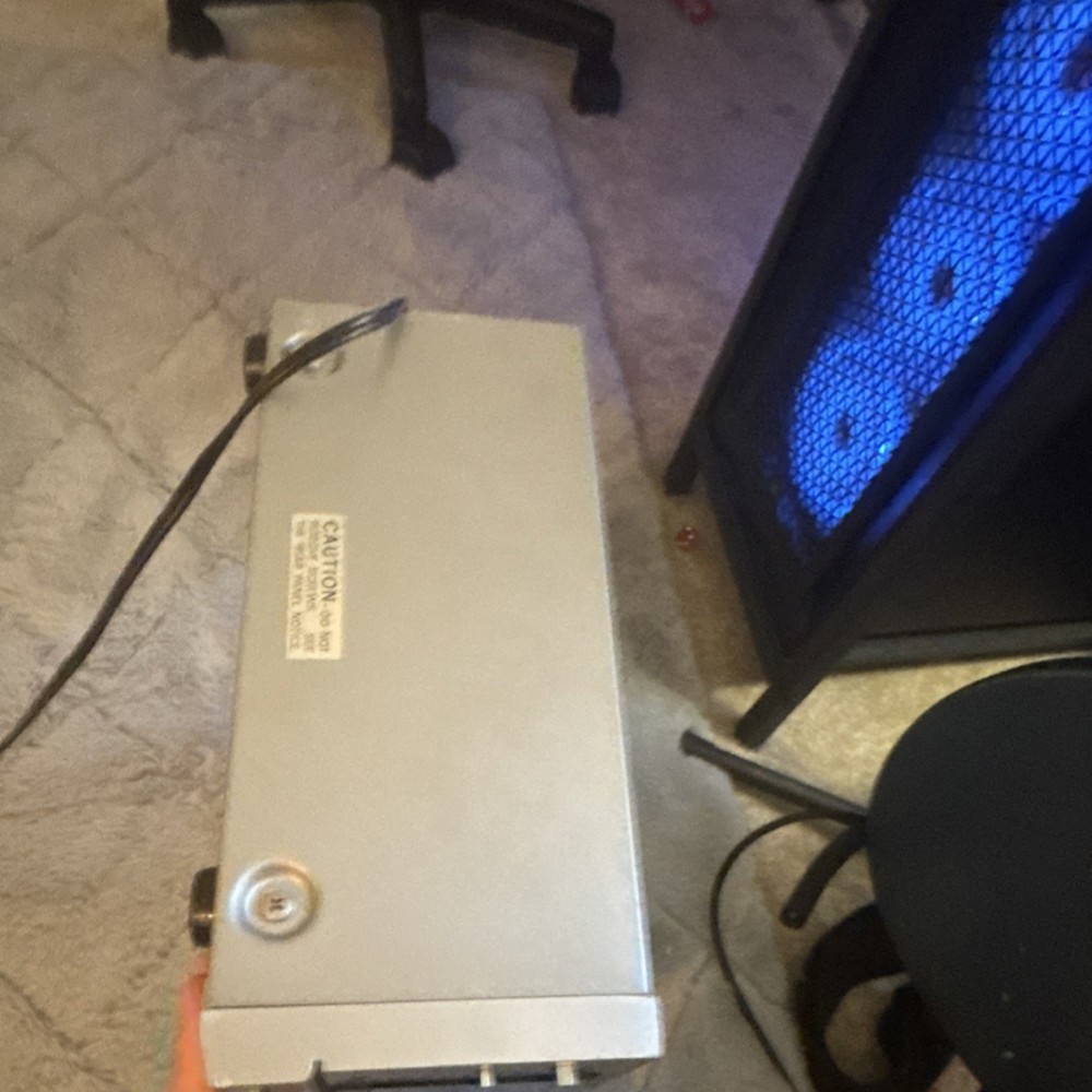 Technics RS-TR373 Dual Cassette Deck Auto Reverse Silver Player & Recorder