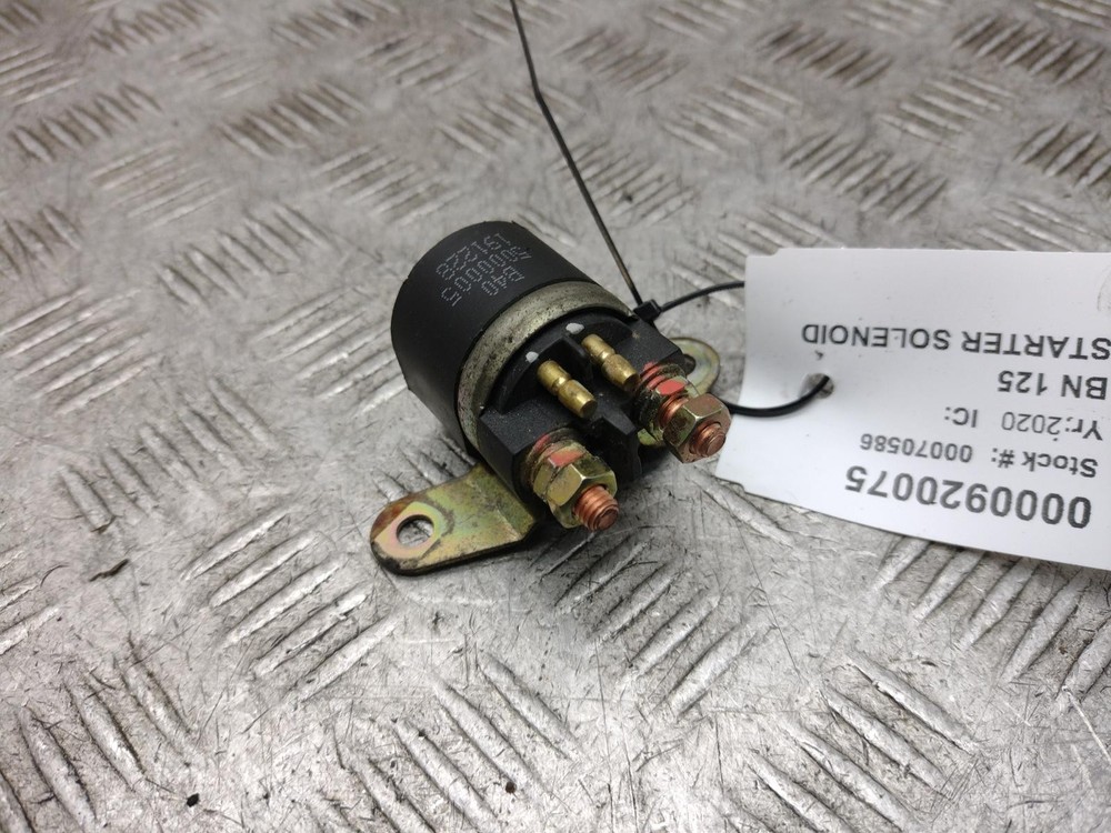 2020 BENELLI BN 125  Starter Solenoid