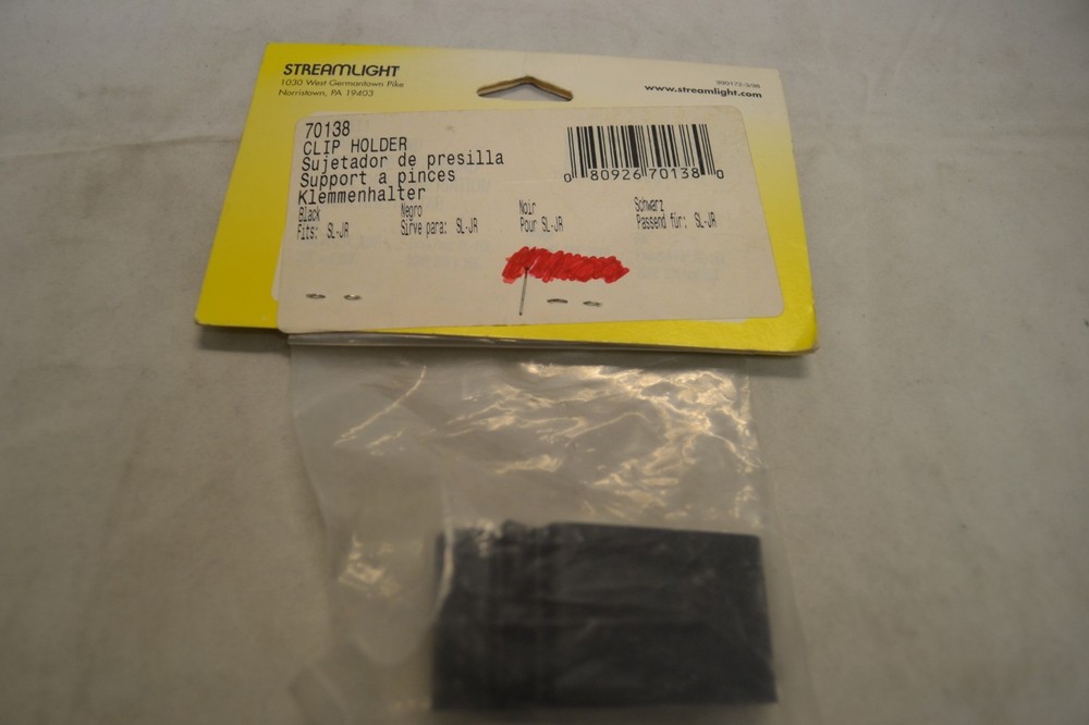 Streamlight Clip Holder for SL JR Flashlight