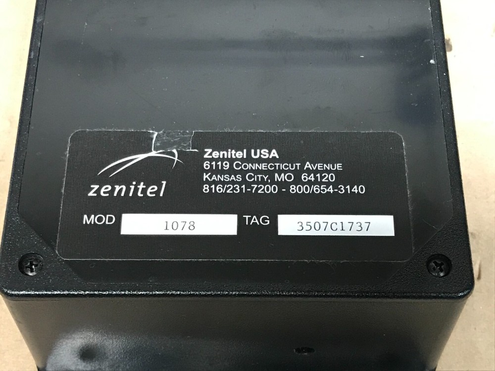 Zenitel 1078 Talk Back Station Module
